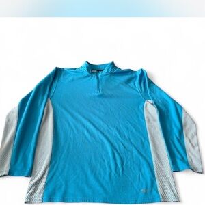 Everlast Blue and White Women's Sweatshirt